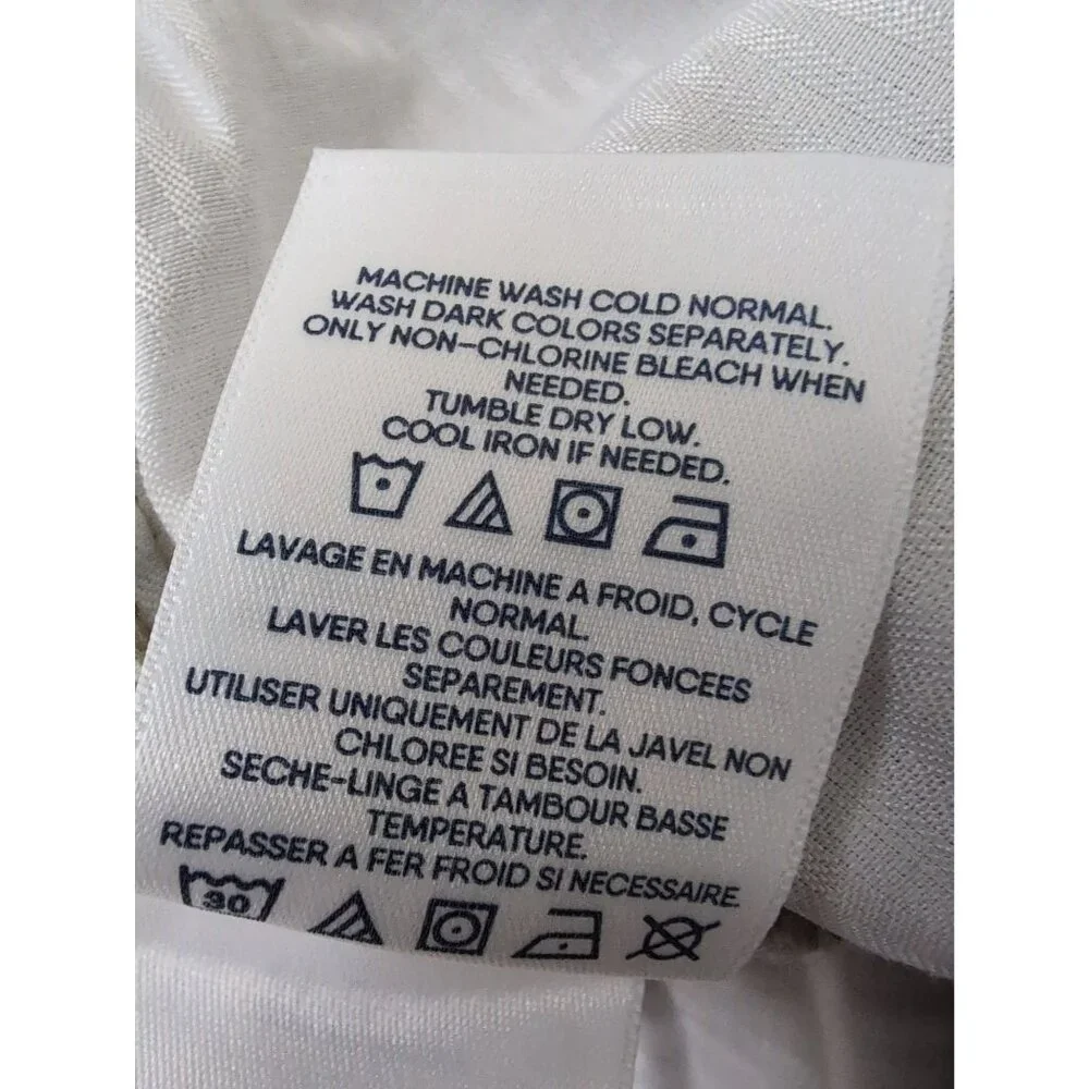 Lands End Chino Pant Mens 38 Khaki Traditional Fit Preppy‎ Business Casual